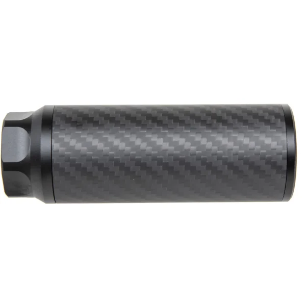 asgbox.pl - Karbonowy tłumik dźwięku Silverback Short 24mm CW Czarny