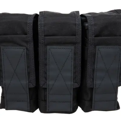 Alternative view of Potrójna zamykana ładownica na magazynki 7.62 mm Emerson Gear Czarna