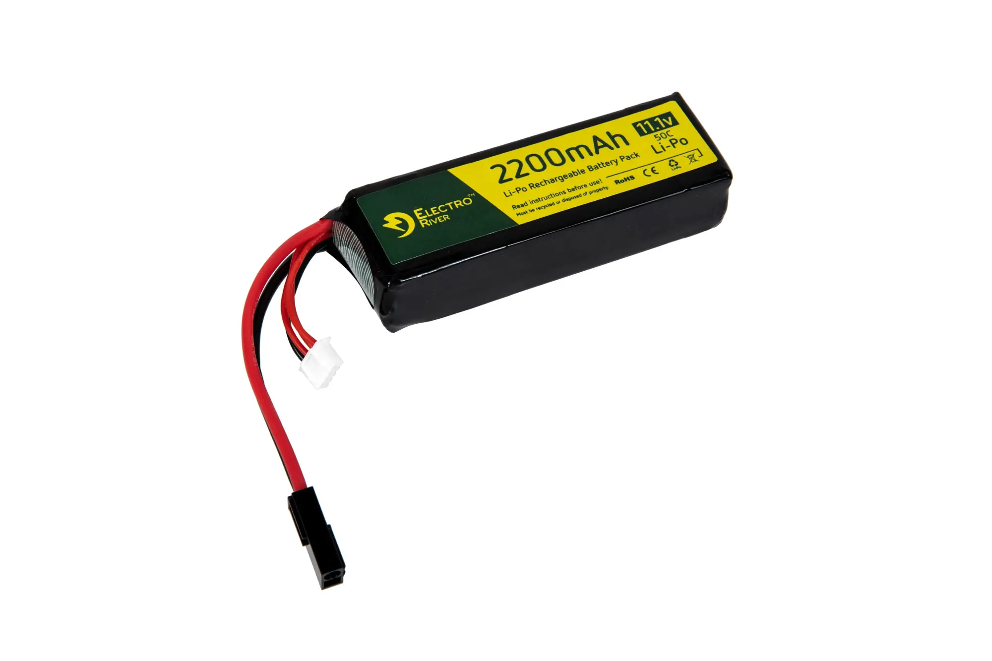 Akumulator LiPo 11,1V 2200mAh 50C OD-G-ELR-06-036573-00 asgbox.pl asgbox.pl - Akumulator LiPo 11