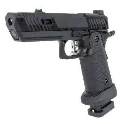 asgbox.pl - Pistolet ASG SRC Dark Viper DUAL POWER z magazynkiem CO2 Czarny