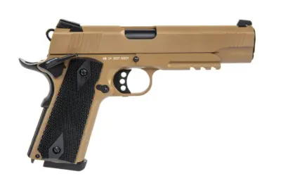 Replika pistoletu Double Bell M1911 302 Tan - obrazek 4