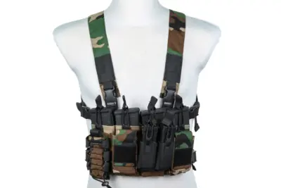 Kamizelka taktyczna typu Chest Rig Specna Arms Tactical Adaptive Woodland - obrazek 3