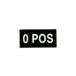 asgbox.pl - Naszywka - Typ Krwi - 0 POS