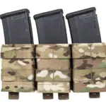 asgbox.pl - Potrójna otwarta ładownica na magazynki 7.62 mm Wosport MC