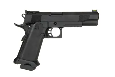 Replika pistoletu ELITE MK I 5.1"  Green Gas - Czarny - obrazek 3