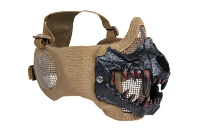 Maska Stalker EVO PLUS Fangs Ear Protection Tan - obrazek 2