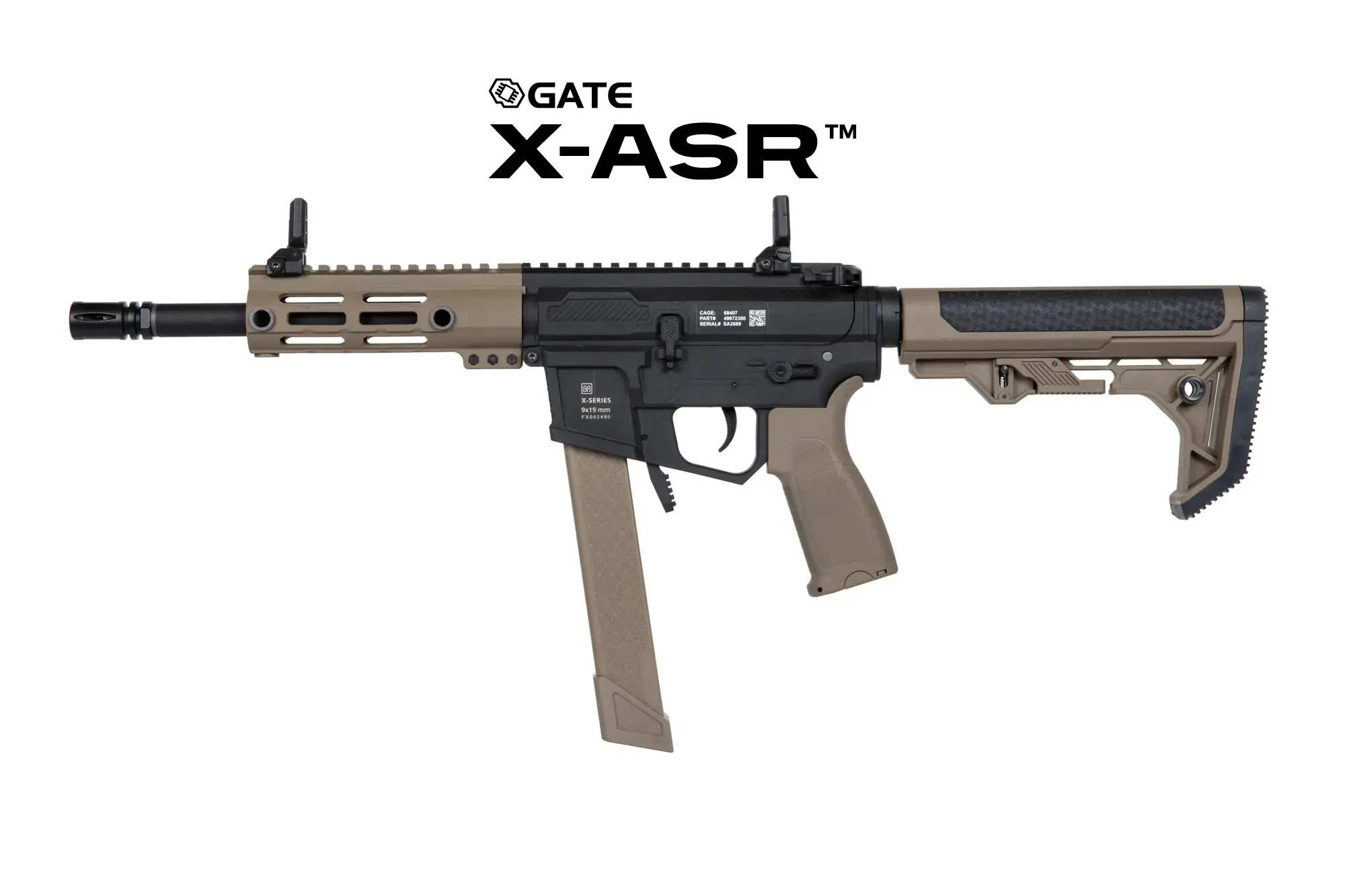 Karabinek ASG Specna Arms SA-FX01 FLEX™ GATE X-ASR Half-Tan - obrazek 4