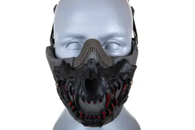 Maska Stalker EVO Fangs Upgrade Szary - obrazek 3