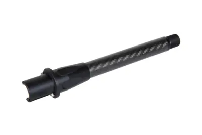 Karbonowa lufa zewnętrzna o długości 6 cali do replik M4/M16 - Czarna - obrazek 2