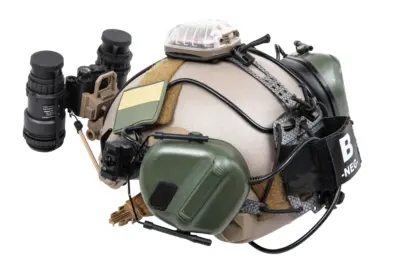 asgbox.pl - Pokrowiec na baterię NVG na hełm Wosport typu Bridge Lightweight MC Black