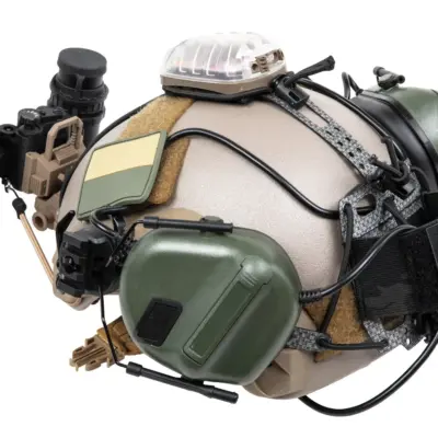 asgbox.pl - Pokrowiec na baterię NVG na hełm Wosport typu Bridge Lightweight MC Black