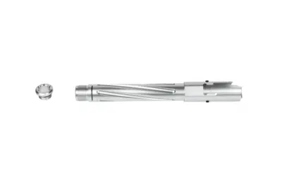 Lufa zewnętrzna m45/CQP "2 Way Fixed"  Carbon8 Non-Recoiling - Srebrna - obrazek 3