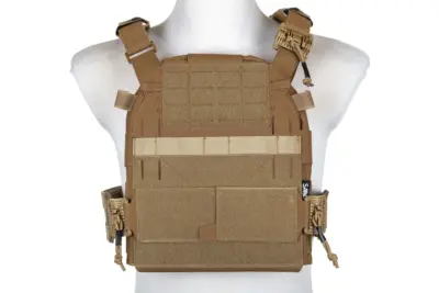 Kamizelka Taktyczna typu Plate Carrier Specna Arms Tactical QR III Tan - obrazek 3