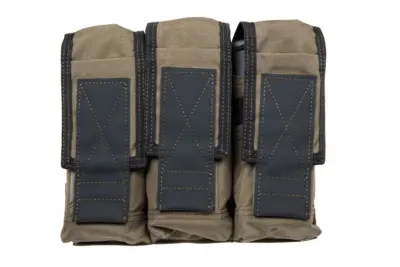 asgbox.pl - Potrójna zamykana ładownica na magazynki 7.62 mm Emerson Gear Ranger Green