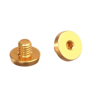AIP 7075 Aluminum Type 5 Grip Screws - for Marui Hi-Capa GBB Airsoft - Gold