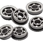 Open Steel Bearings bushings 8 mm ready for extreme mechanical stress