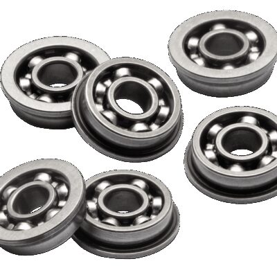 Open Steel Bearings bushings 8 mm ready for extreme mechanical stress