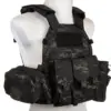 asgbox.pl - Kamizelka Plate Carrier Emerson Gear 6094A Style z zestawem ładownic MC Black