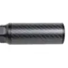 Karbonowy tłumik dźwięku Silverback Short 14mm CCW Czarny OD-G-SVB-09-038789-00 asgbox.pl