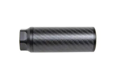 Karbonowy tłumik dźwięku Silverback Short 14mm CCW Czarny - obrazek 2