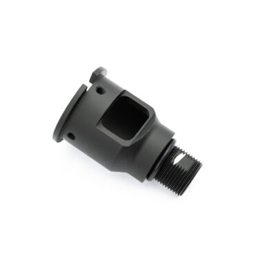ML CNC Outer Barrel Base 14- mm CCW for VFC M4 / AR-15 GBB - Black
