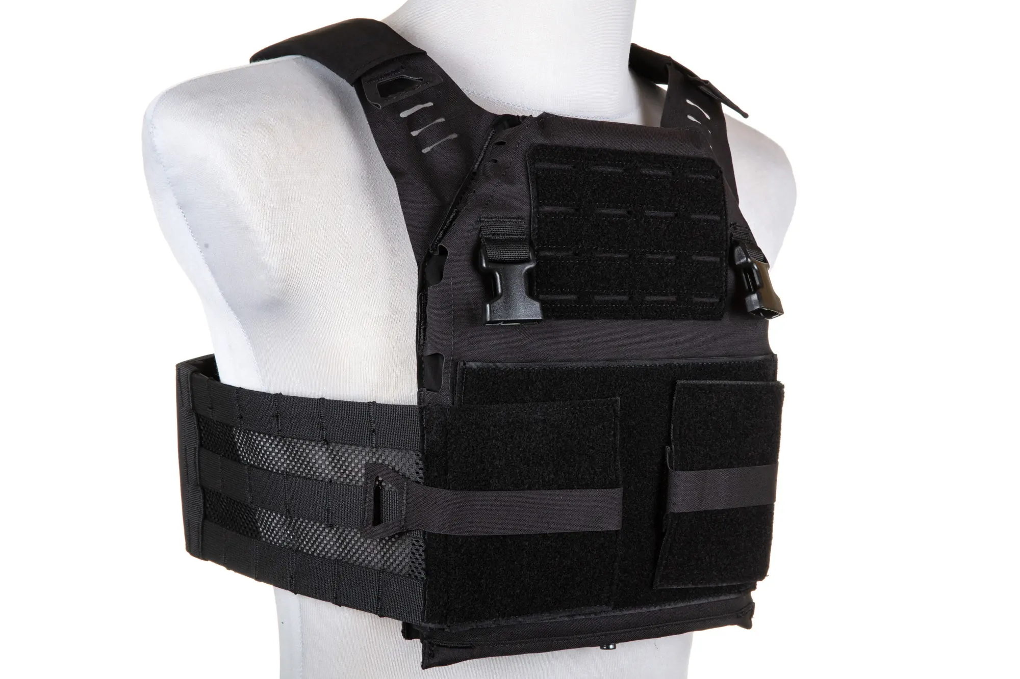 Kamizelka taktyczna Wosport VE-97 Plate Carrier Czarna OD-G-WSP-18-042633-00 asgbox.pl Kamizelka taktyczna Wosport VE-97 Plate Carrier Czarna - obrazek 2