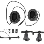asgbox.pl - Aktywne ochronniki słuchu Wosport C5 HD-24 MC Black