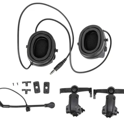 asgbox.pl - Aktywne ochronniki słuchu Wosport C5 HD-24 MC Black