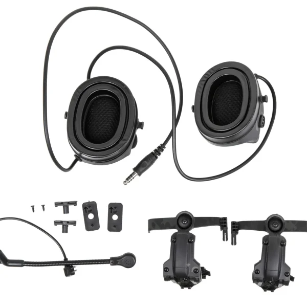 asgbox.pl - Aktywne ochronniki słuchu Wosport C5 HD-24 MC Black