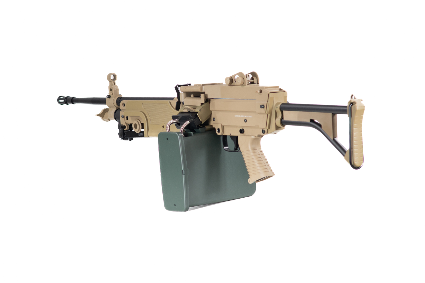 Replika karabinu maszynowego SA-249 MK1 CORE™ - Tan (OUTLET) OUT-72-036940-00 asgbox.pl asgbox.pl - Replika karabinu maszynowego SA-249 MK1 CORE™ - Tan (OUTLET)