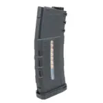 asgbox.pl - Magazynek Polimerowy Mid-Cap na 150 kulek Tornado z atrapami naboi do replik M4/M16 Czarny