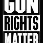 asgbox.pl - Prostokątny magnes - GUN RIGHTS MATTER