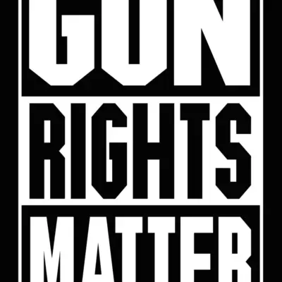 asgbox.pl - Prostokątny magnes - GUN RIGHTS MATTER