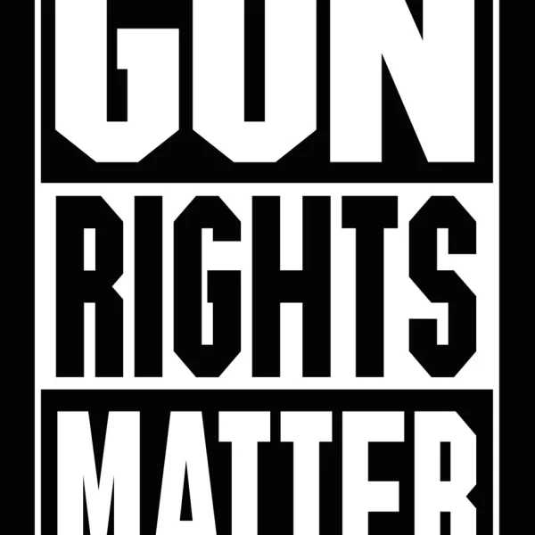 asgbox.pl - Prostokątny magnes - GUN RIGHTS MATTER