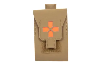 asgbox.pl - Mała przenośna apteczka zrywana IFAK Wosport BP-106R Coyote Brown