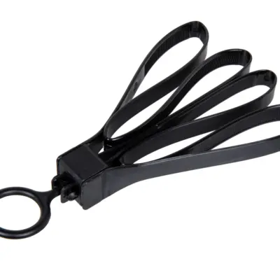 asgbox.pl - Replika jednorazowych kajdanek Czarny