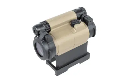 asgbox.pl - Kolimator JJ Airsoft M5 z montażem niskim/QD Tan