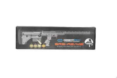 asgbox.pl - Replika karabinu snajperskiego Desert Tech SRS-A2/M2 22” (leworęczna) - FDE (OUTLET)