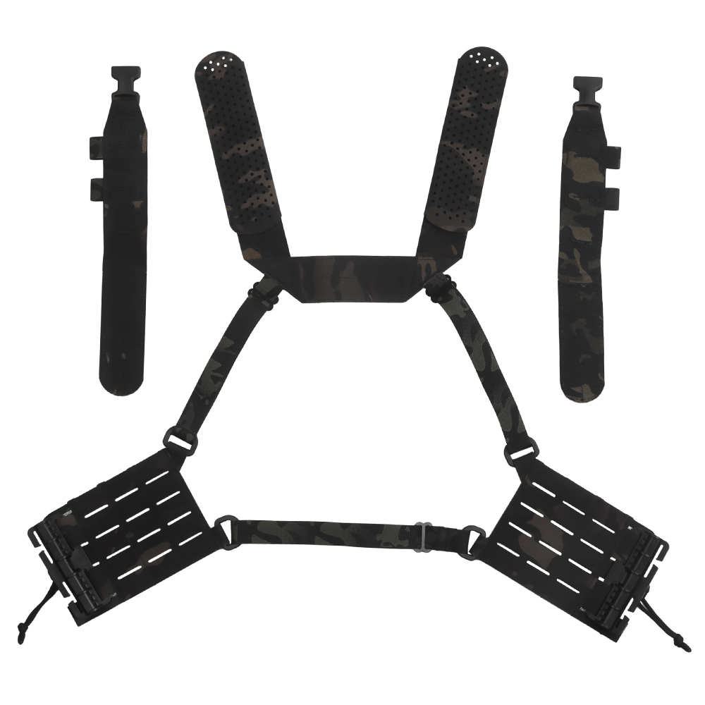 Zestaw Chest Rig Wosport ARC MC Black OD-G-WSP-18-044709-00 asgbox.pl Zestaw Chest Rig Wosport ARC MC Black - obrazek 3