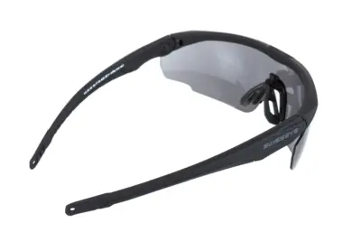 Okulary ochronne Swiss Eye Blackhawk Pro Czarne - obrazek 2