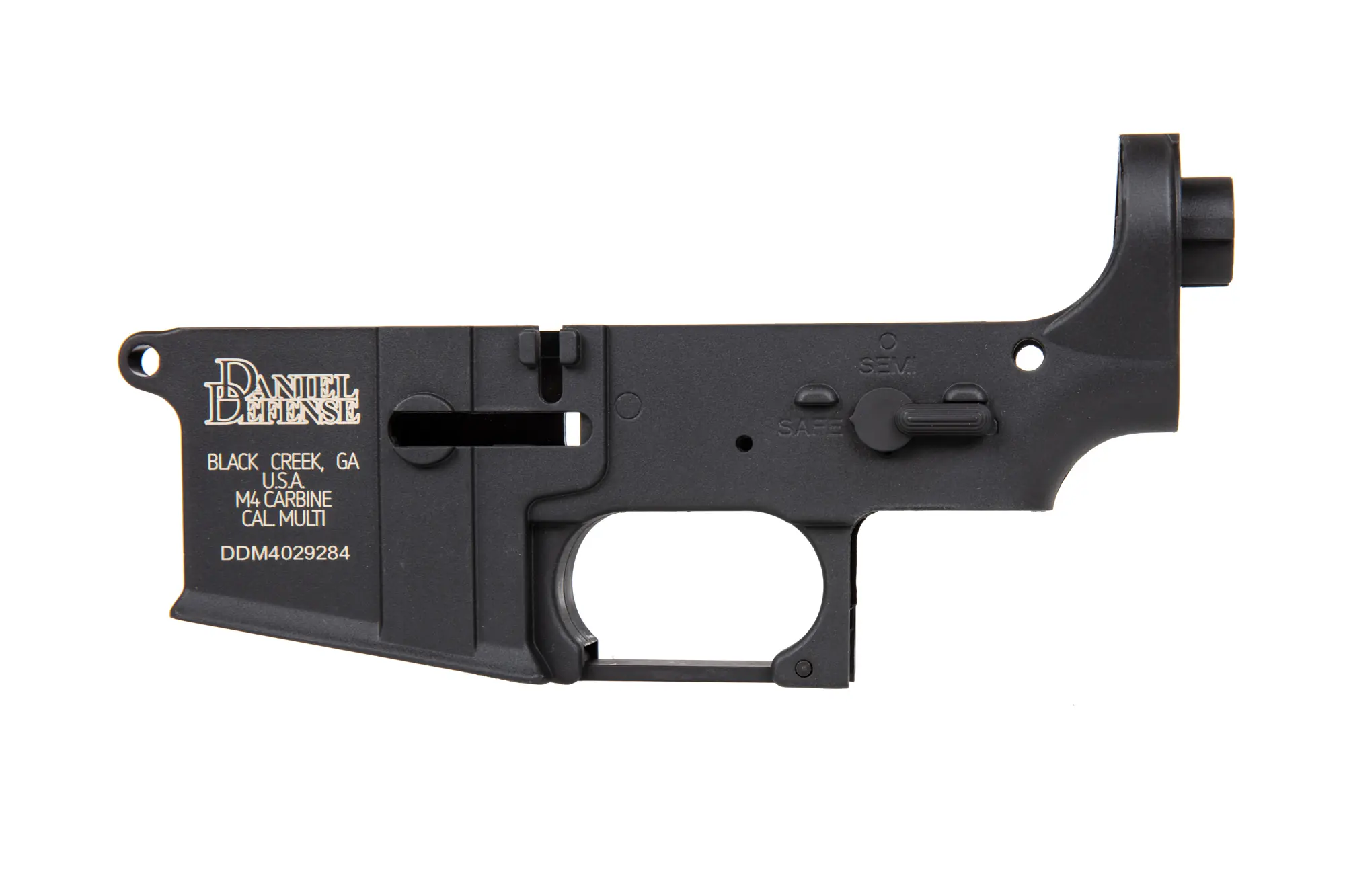 Polimerowy dolny korpus Daniel Defense do serii M4 SA z systemem ESA™ - Czarny SPE-09-037887-00 asgbox.pl Polimerowy dolny korpus Daniel Defense do serii M4 SA z systemem ESA™ - Czarny - obrazek 4