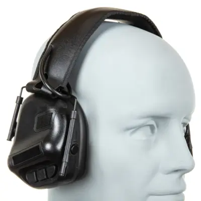 asgbox.pl - Aktywne ochronniki słuchu Wosport HD-12 wersja IPSC Gen 5 Czarne