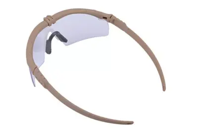 asgbox.pl - Okulary Tactical - Tan/ Przeźroczyste