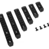 Zestaw 6 polimerowych szyn RIS na M-LOK Czarny OD-G-JJA-09-040494-00 asgbox.pl