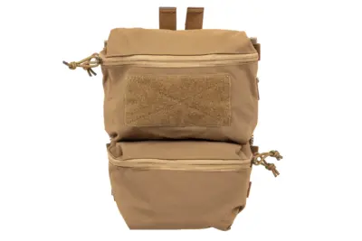 Panel tylny z systemem MOLLE do kamizelki taktycznej V5 PC Wosport Coyote Brown - obrazek 3