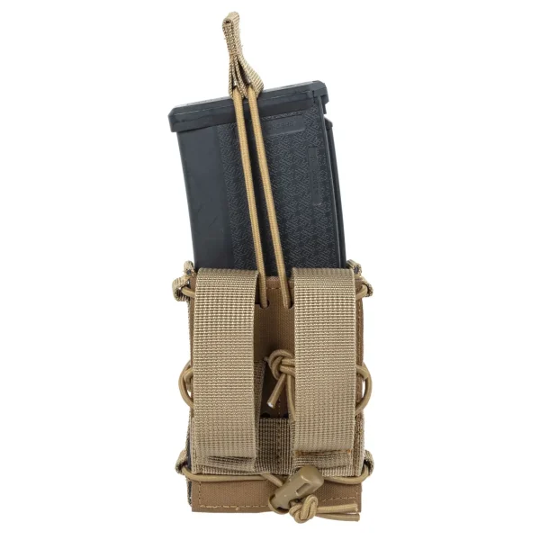 asgbox.pl - Pojedyncza ładownica typu Open Specna Arms Tactical na magazynki karabinowe Tan