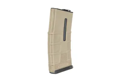 asgbox.pl - Magazynek low-cap T-Tactical 45 kulek do replik M4 / M16 - tan