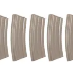asgbox.pl - Zestaw 5 sztuk metalowych magazynków typu real-cap 30 kulek Specna Arms Flat Dark Earth