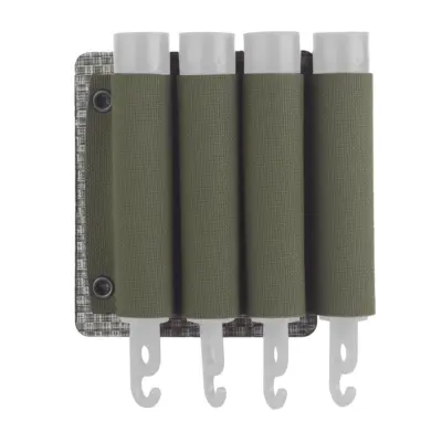 Alternative view of Kieszeń Wosport Glow Stick Storage Pouch Ranger Green