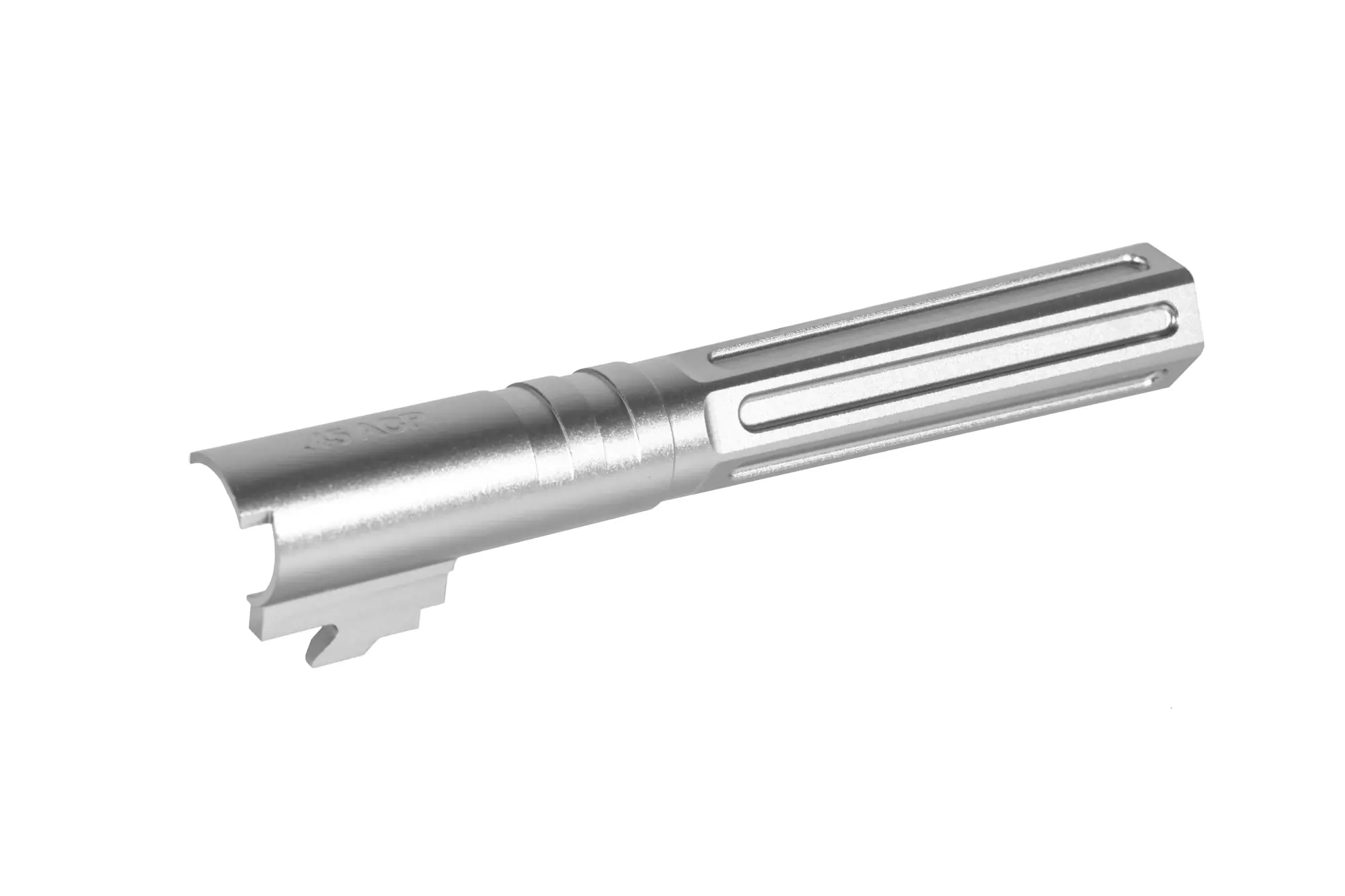 Aluminiowa lufa zewnętrzna LA Capa Customs HEXCUT do replik TM Hi-Capa 5.1 Srebrna LAC-12-040891-00 asgbox.pl asgbox.pl - Aluminiowa lufa zewnętrzna LA Capa Customs HEXCUT do replik TM Hi-Capa 5.1 Srebrna